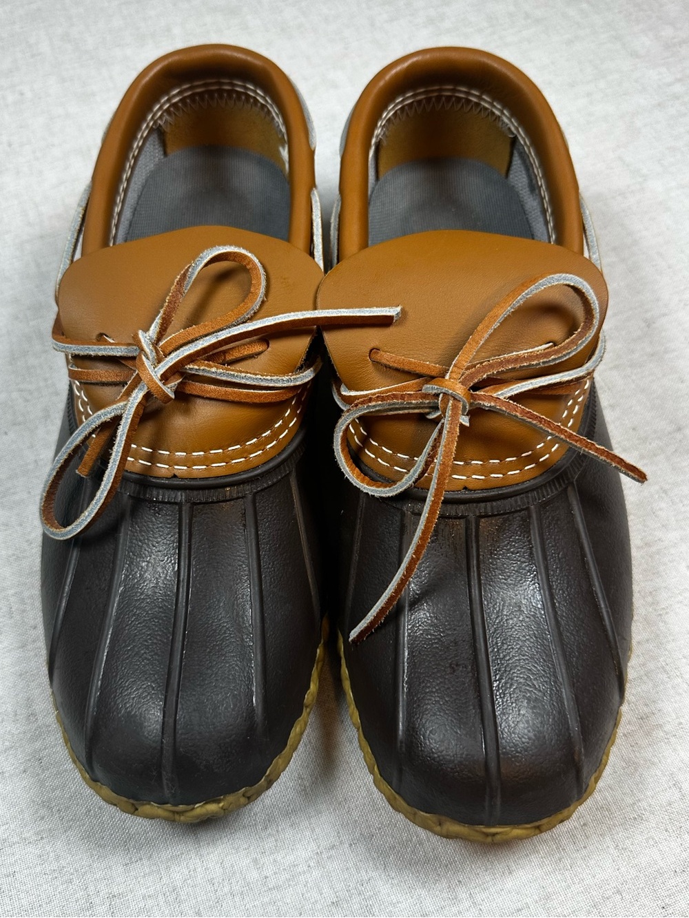L.L. Bean Brown Boat Shoe Moccasin Large 8 DM